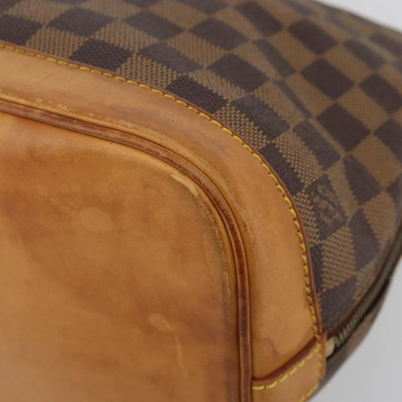 LOUIS VUITTON Damier Ebene Alma Hand Bag N51131 LV Auth 184636A