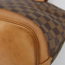 LOUIS VUITTON Damier Ebene Alma Hand Bag N51131 LV Auth 184636A-12