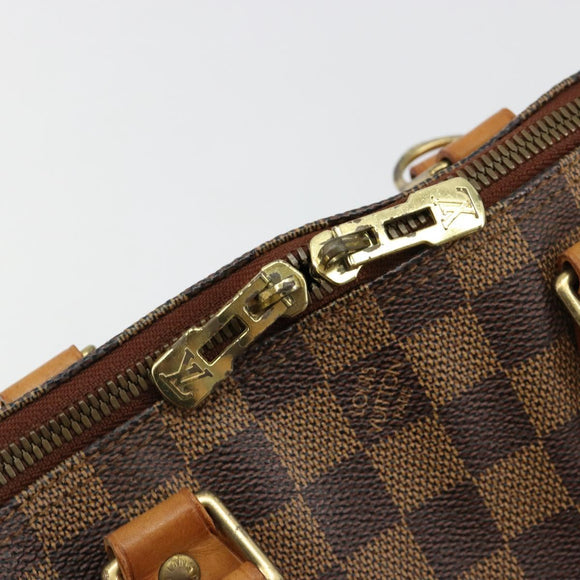 LOUIS VUITTON Damier Ebene Alma Hand Bag N51131 LV Auth 184636A