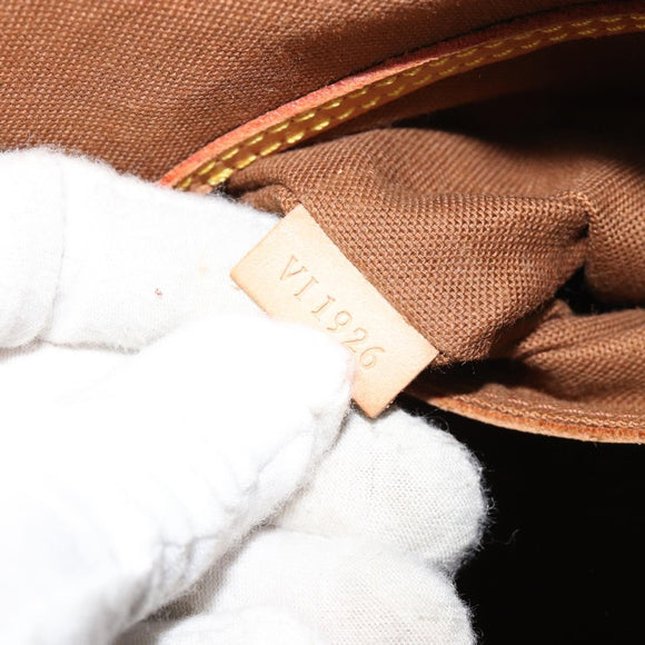 LOUIS VUITTON Damier Ebene Alma Hand Bag N51131 LV Auth 184636A