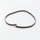 FENDI Zucca Canvas Hand Bag 2way Black Brown gold Auth 184637-11
