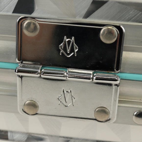 TIFFANY&Co. Rimowa Collaboration Jewelry Box metal Silver tone Auth 184639SM