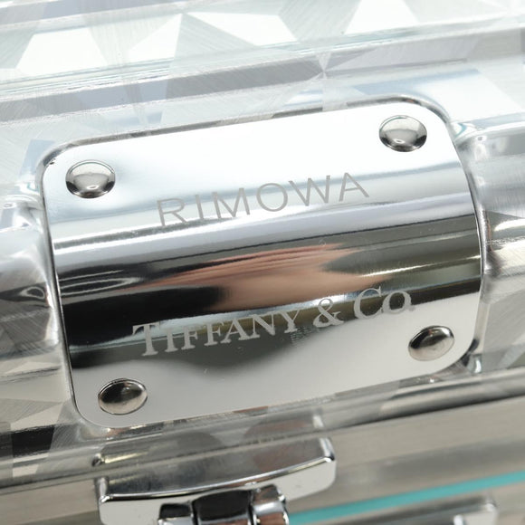 TIFFANY&Co. Rimowa Collaboration Jewelry Box metal Silver tone Auth 184639SM