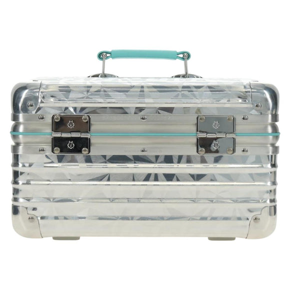 TIFFANY&Co. Rimowa Collaboration Jewelry Box metal Silver tone Auth 184639SM