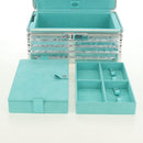 TIFFANY&Co. Rimowa Collaboration Jewelry Box metal Silver tone Auth 184639SM-38