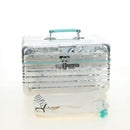 TIFFANY&Co. Rimowa Collaboration Jewelry Box metal Silver tone Auth 184639SM-41