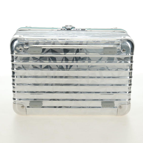 TIFFANY&Co. Rimowa Collaboration Jewelry Box metal Silver tone Auth 184639SM
