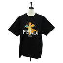 FENDI x FRGMT x POKÉMON Dragonite T Shirt Cotton M Black Auth 184640SM-1