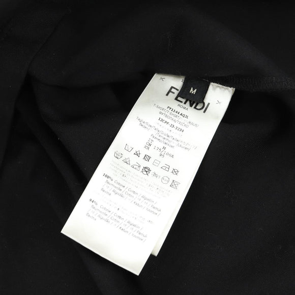 FENDI x FRGMT x POKÉMON Dragonite T Shirt Cotton M Black Auth 184640SM