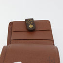 LOUIS VUITTON Monogram Compact Zip Wallet M61667 LV Auth 184642A-16