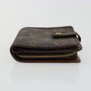 LOUIS VUITTON Monogram Compact Zip Wallet M61667 LV Auth 184642A-7