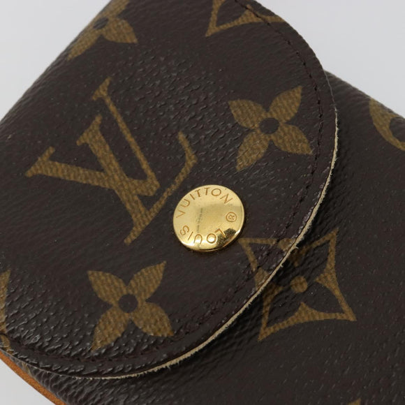 LOUIS VUITTON Monogram Etui Telephonne MM Cell Phone Case M66546 LV Auth 184644A