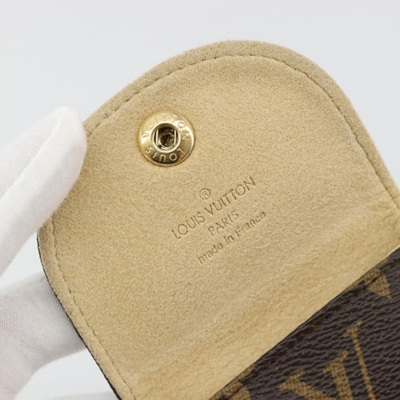 LOUIS VUITTON Monogram Etui Telephonne MM Cell Phone Case M66546 LV Auth 184644A