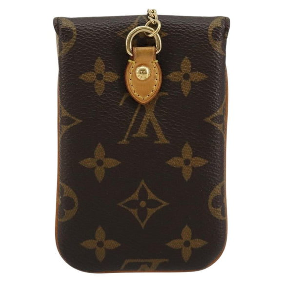 LOUIS VUITTON Monogram Etui Telephonne MM Cell Phone Case M66546 LV Auth 184644A