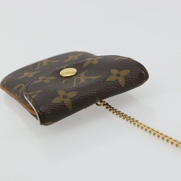 LOUIS VUITTON Monogram Etui Telephonne MM Cell Phone Case M66546 LV Auth 184644A