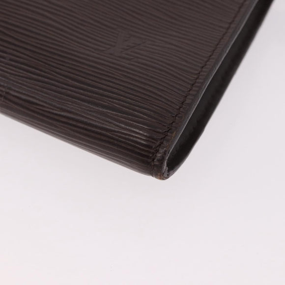 LOUIS VUITTON Epi Pochette Accessoires Pouch Mocha M5294D LV Auth 184652A