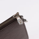 LOUIS VUITTON Epi Pochette Accessoires Pouch Mocha M5294D LV Auth 184652A-10