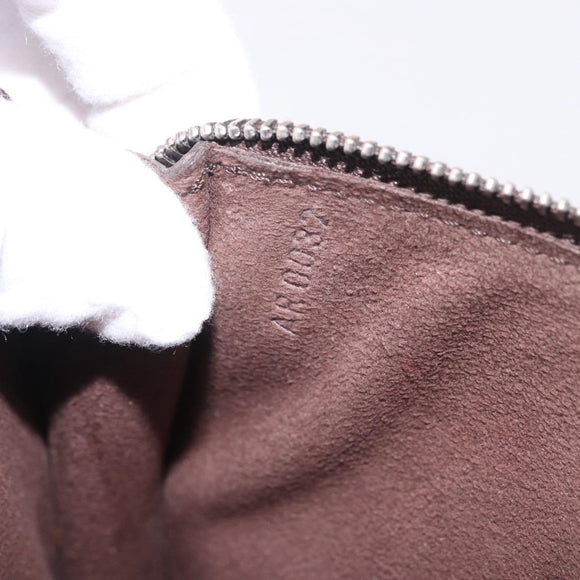 LOUIS VUITTON Epi Pochette Accessoires Pouch Mocha M5294D LV Auth 184652A