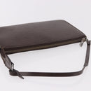 LOUIS VUITTON Epi Pochette Accessoires Pouch Mocha M5294D LV Auth 184652A-6