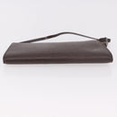 LOUIS VUITTON Epi Pochette Accessoires Pouch Mocha M5294D LV Auth 184652A-5