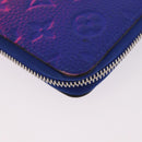LOUIS VUITTON Taurillon Illusion Zippy Wallet Vertical M81243 LV Auth 184653M-12