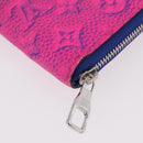 LOUIS VUITTON Taurillon Illusion Zippy Wallet Vertical M81243 LV Auth 184653M-14