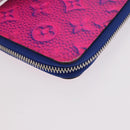 LOUIS VUITTON Taurillon Illusion Zippy Wallet Vertical M81243 LV Auth 184653M-15