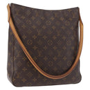 LOUIS VUITTON Monogram Looping GM Shoulder Bag M51145 LV Auth 184660-1