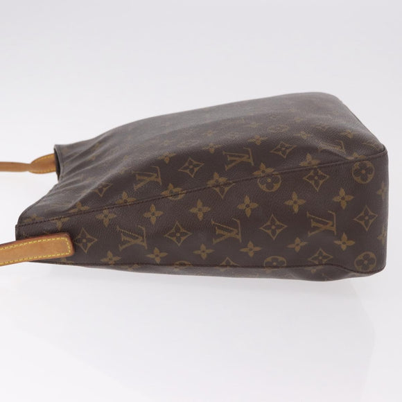 LOUIS VUITTON Monogram Looping GM Shoulder Bag M51145 LV Auth 184660