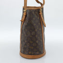 LOUIS VUITTON Monogram Bucket GM Shoulder Bag M42236 LV Auth 184662-4