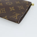 LOUIS VUITTON Monogram Bucket GM Accessory Pouch LV Auth 184663-15