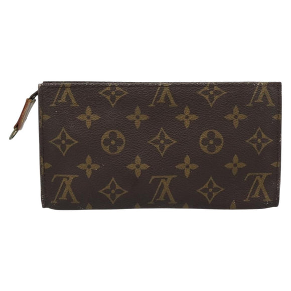 LOUIS VUITTON Monogram Bucket GM Accessory Pouch LV Auth 184663
