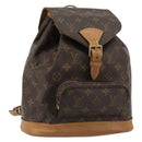 LOUIS VUITTON Monogram Montsouris MM Backpack M51136 LV Auth 184664A-1