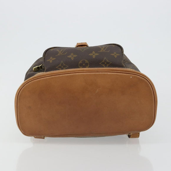 LOUIS VUITTON Monogram Montsouris MM Backpack M51136 LV Auth 184664A