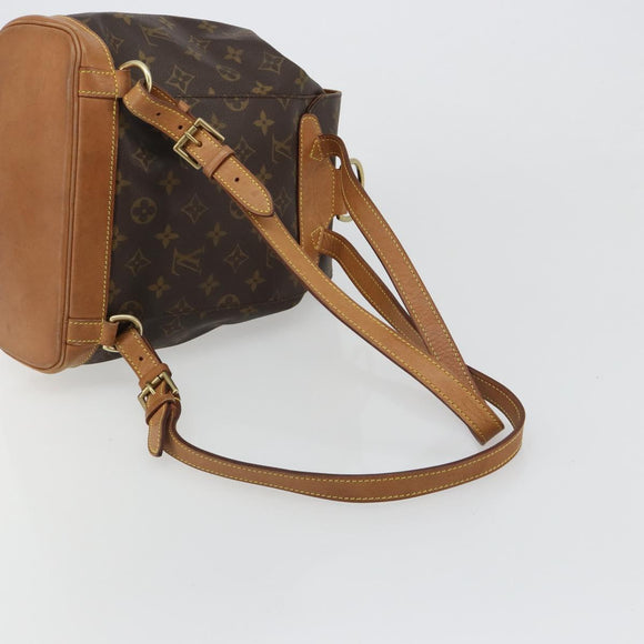LOUIS VUITTON Monogram Montsouris MM Backpack M51136 LV Auth 184664A