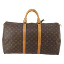 LOUIS VUITTON Monogram Keepall 50 Boston Bag M41426 LV Auth 184666A-2