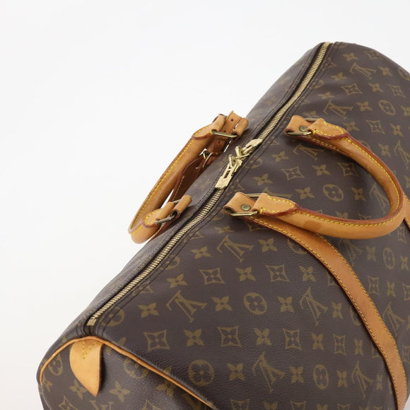 LOUIS VUITTON Monogram Keepall 50 Boston Bag M41426 LV Auth 184666A