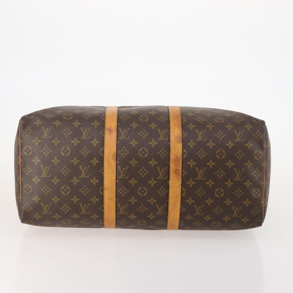 LOUIS VUITTON Monogram Keepall 50 Boston Bag M41426 LV Auth 184666A