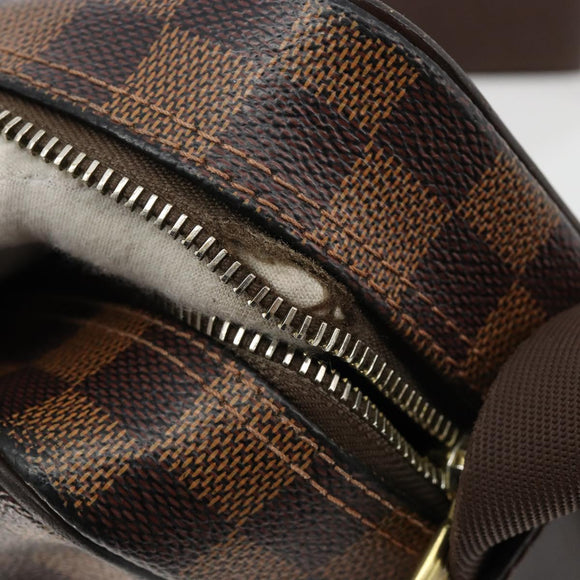 LOUIS VUITTON Damier Ebene Olaf PM Shoulder Bag N41442 LV Auth 184668