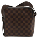LOUIS VUITTON Damier Ebene Olaf PM Shoulder Bag N41442 LV Auth 184668-3