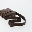 LOUIS VUITTON Damier Ebene Olaf PM Shoulder Bag N41442 LV Auth 184668-7