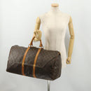 LOUIS VUITTON Monogram Keepall 50 Boston Bag M41426 LV Auth 184669-22