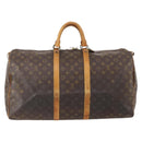 LOUIS VUITTON Monogram Keepall 50 Boston Bag M41426 LV Auth 184669-2