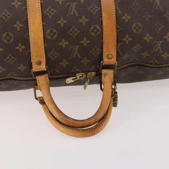 LOUIS VUITTON Monogram Keepall 50 Boston Bag M41426 LV Auth 184669