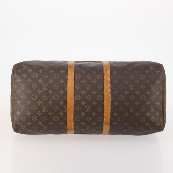 LOUIS VUITTON Monogram Keepall 50 Boston Bag M41426 LV Auth 184669