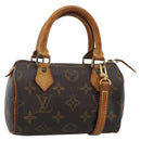 LOUIS VUITTON Monogram Mini Speedy Hand Bag M41534 LV Auth 184671-1
