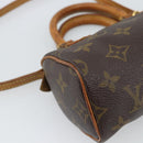 LOUIS VUITTON Monogram Mini Speedy Hand Bag M41534 LV Auth 184671-16