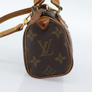 LOUIS VUITTON Monogram Mini Speedy Hand Bag M41534 LV Auth 184671-4