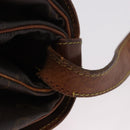 LOUIS VUITTON Monogram Saumur 35 Shoulder Bag M42254 LV Auth 184676-9