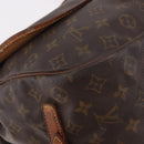 LOUIS VUITTON Monogram Saumur 35 Shoulder Bag M42254 LV Auth 184676-15